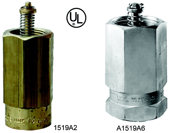 Excess Flow Valves for Liquid or Vapor Line Service